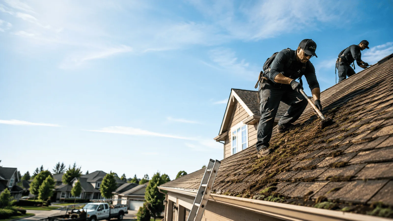 Roof Moss Removal in Pierce, TX near me